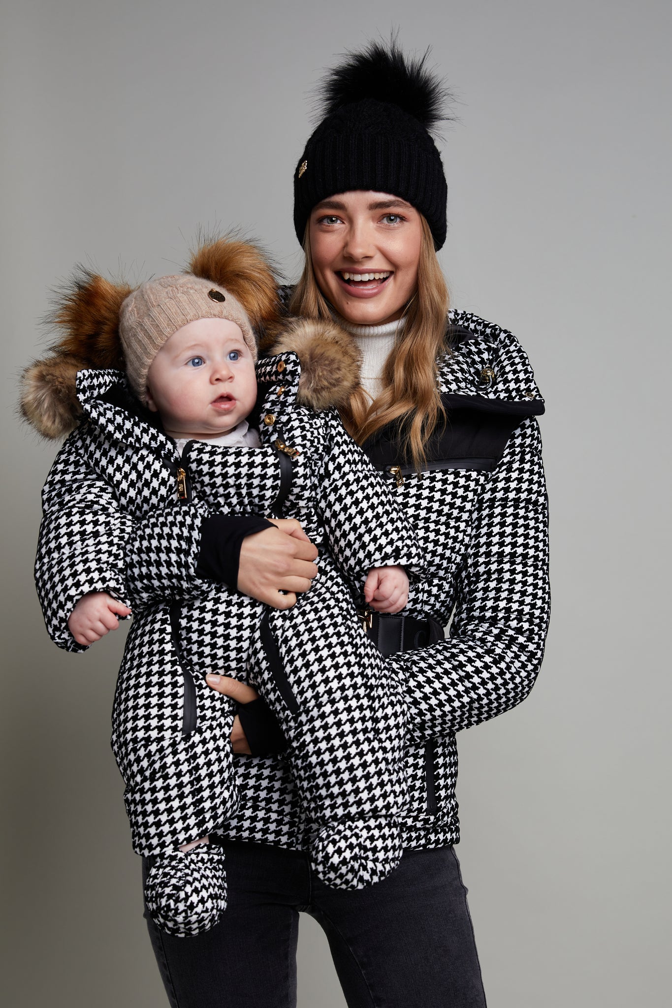 Baby Snowsuit (Houndstooth)