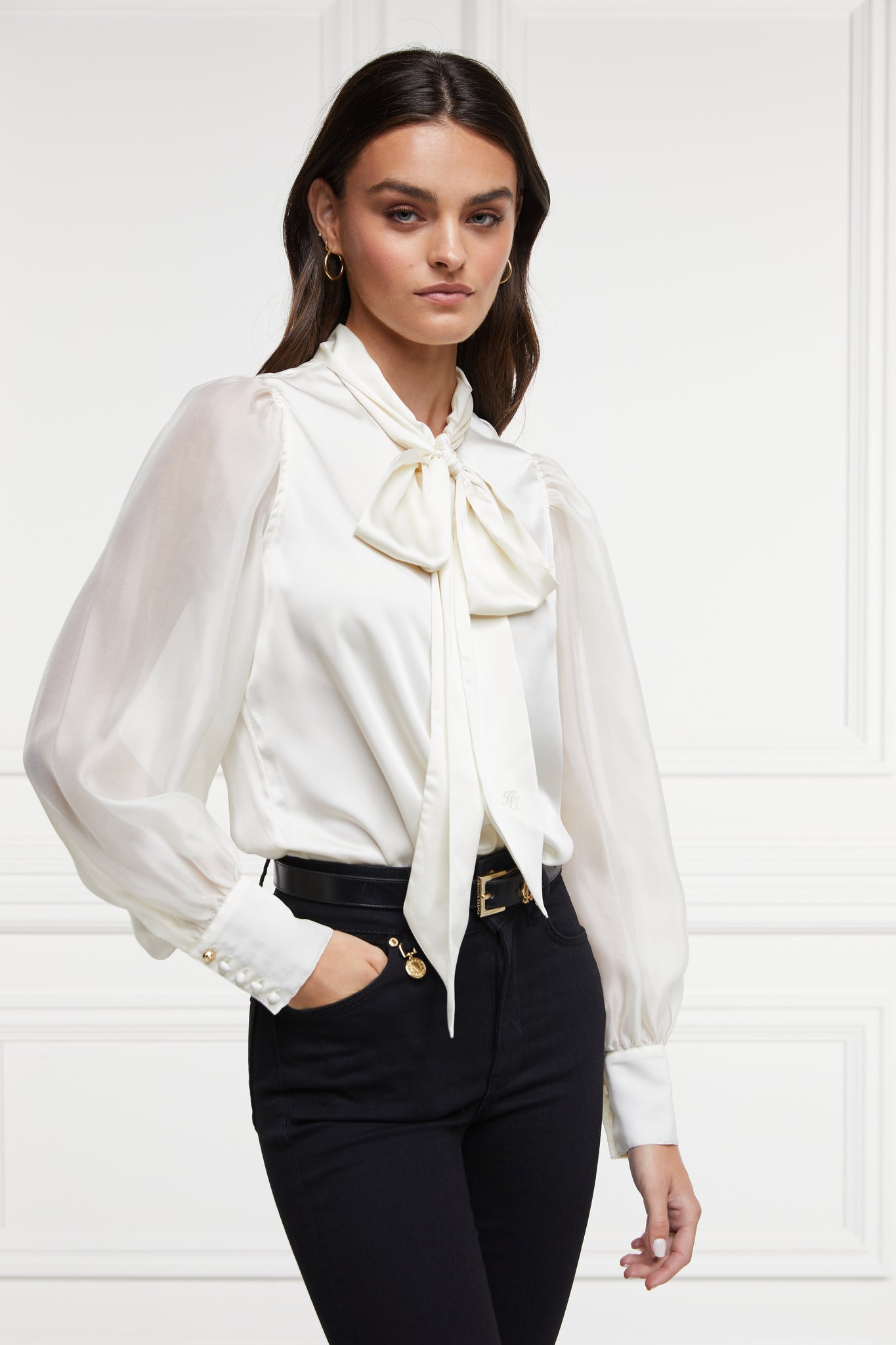 Ariella Blouse (Oyster)